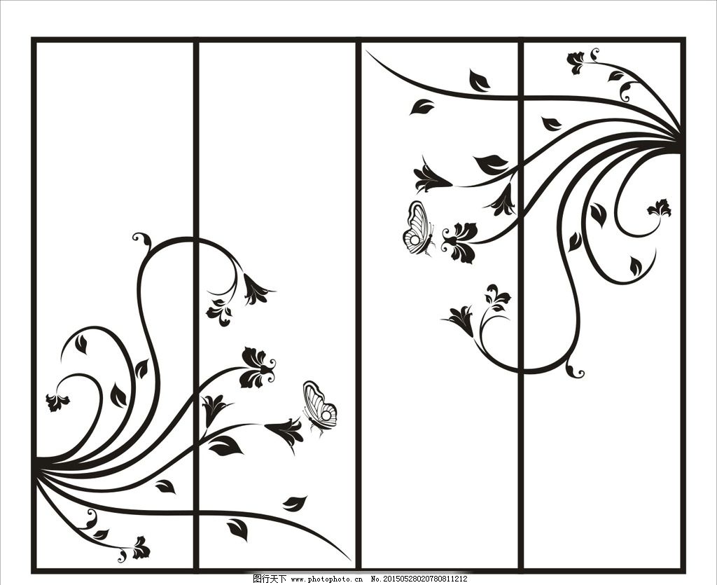 當(dāng)移門(mén)成為藝術(shù) 花紋與空間的夢(mèng)幻共鳴